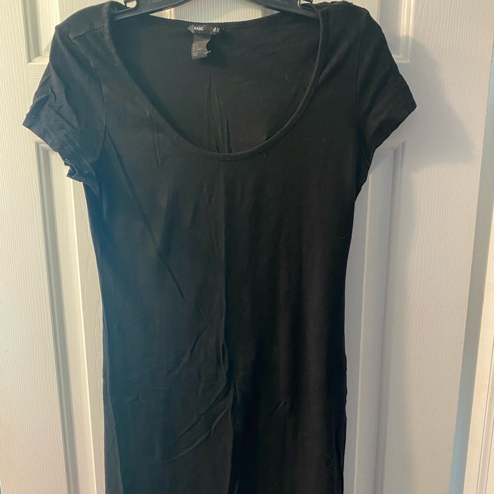 Black Bodycon T-shirt Dress